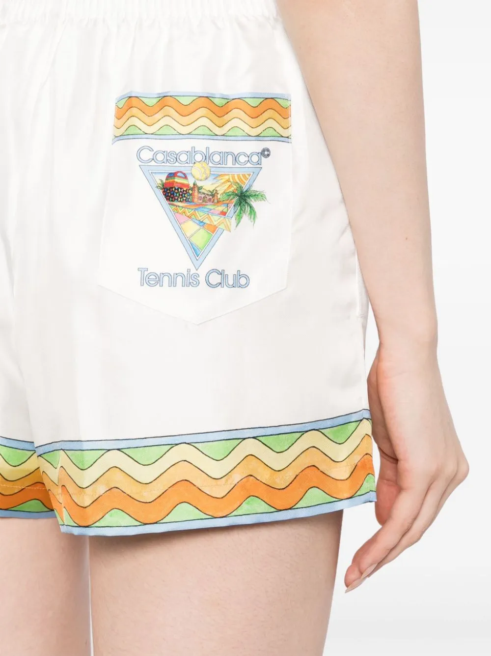 Afro Cubism Tennis Club shorts