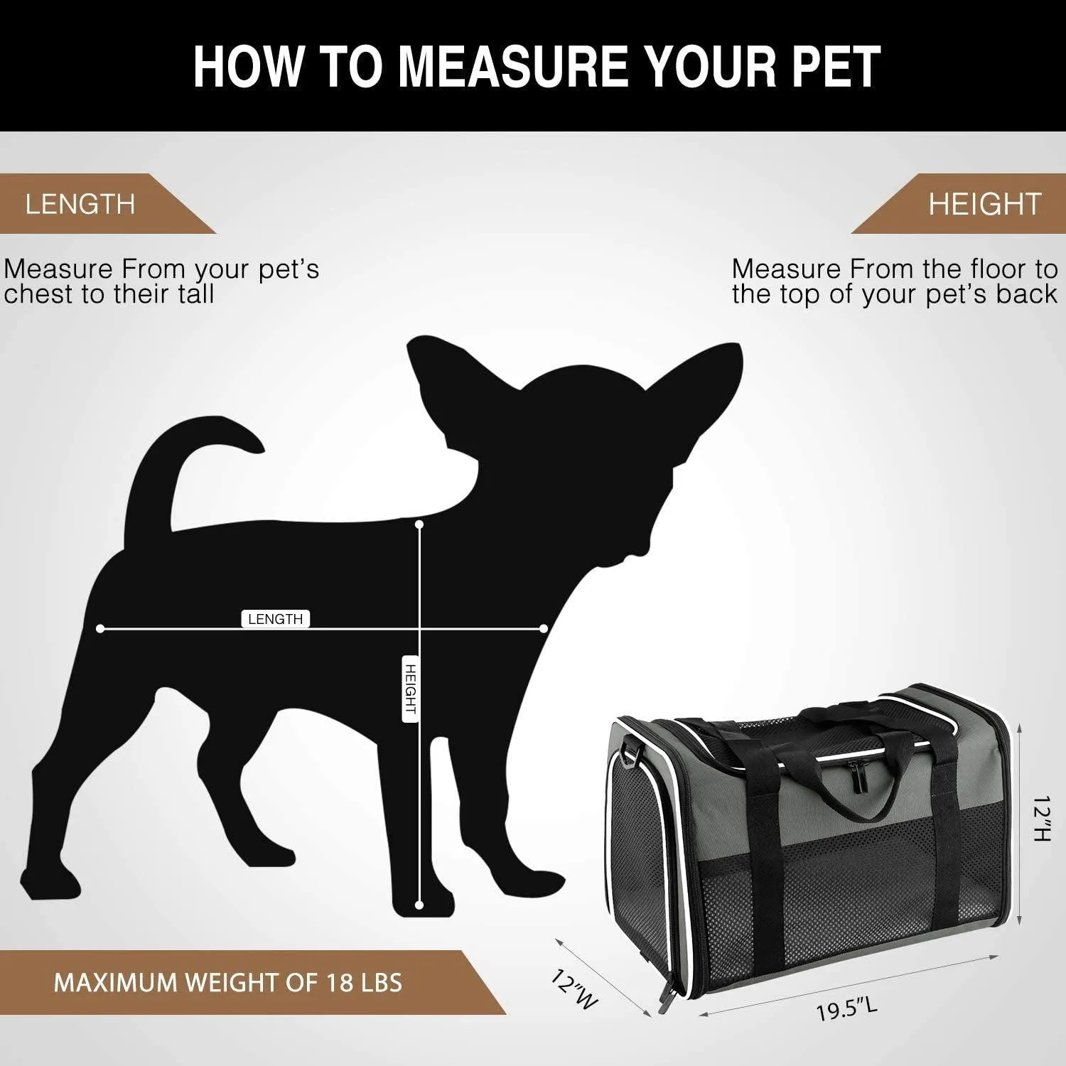 Airline Approved Pet Carriers,Soft Sided Collapsible Pet Travel Carrier for Puppy and Cats, Cats Carrier, Pet Carriers for Small Medium Cats