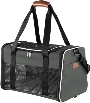 Airline Approved Pet Carriers,Soft Sided Collapsible Pet Travel Carrier for Puppy and Cats, Cats Carrier, Pet Carriers for Small Medium Cats