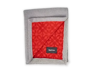 Big Sky Dog Blankets, Holiday Crimson Ice