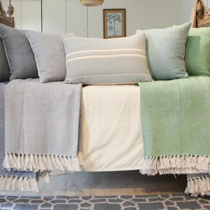 Duck Egg Marseille Cushion