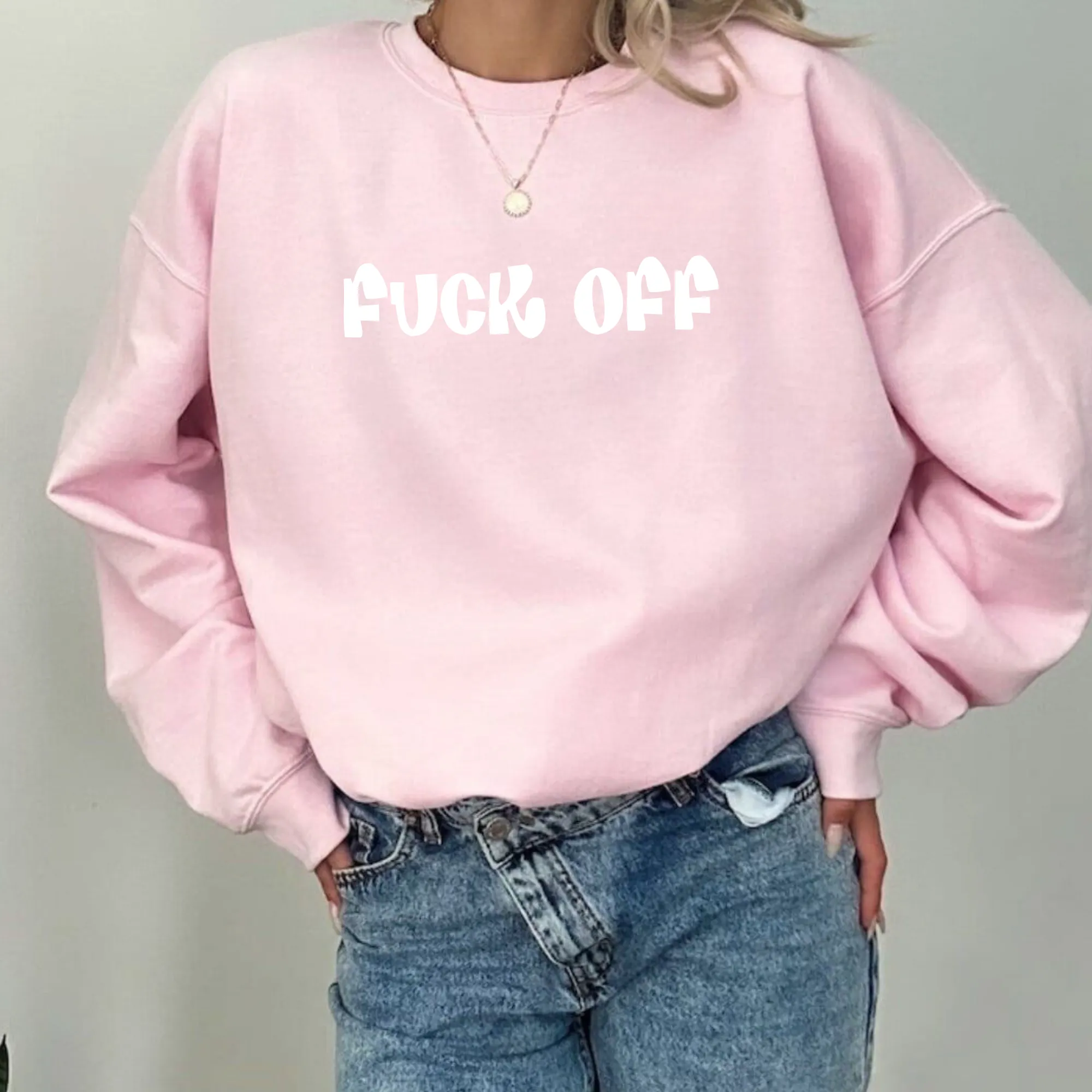 F*ck off sweater - Sweary Jumpers
