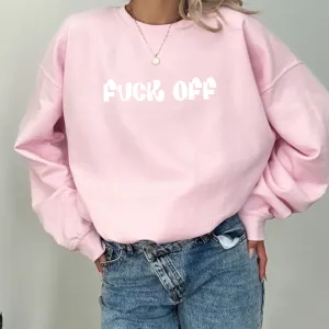 F*ck off sweater - Sweary Jumpers