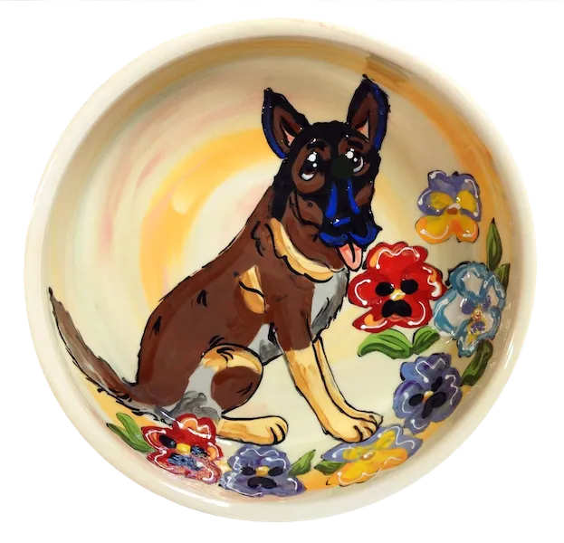 German Shepherd Dog Bowl