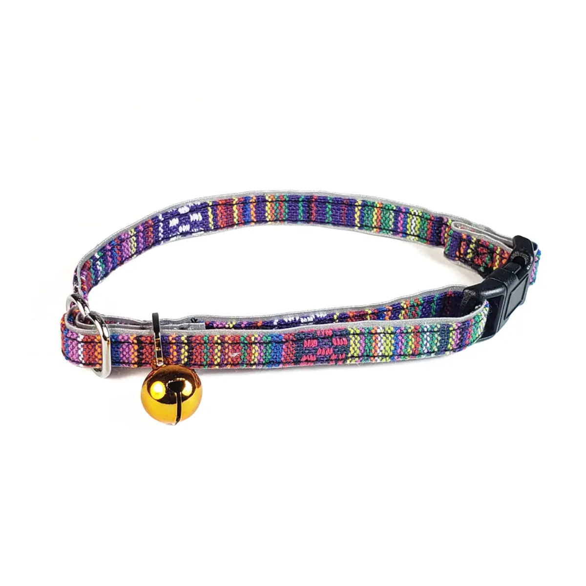 Goli Design Polyester Tapestri Summer Reflective Cat Collar 7.25"