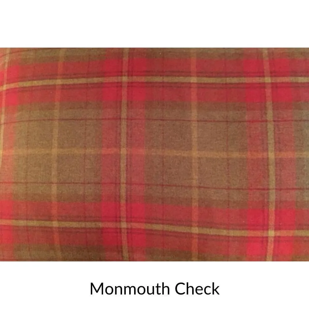Handmade Country Check Cushion Dog Bed - Spare Cover