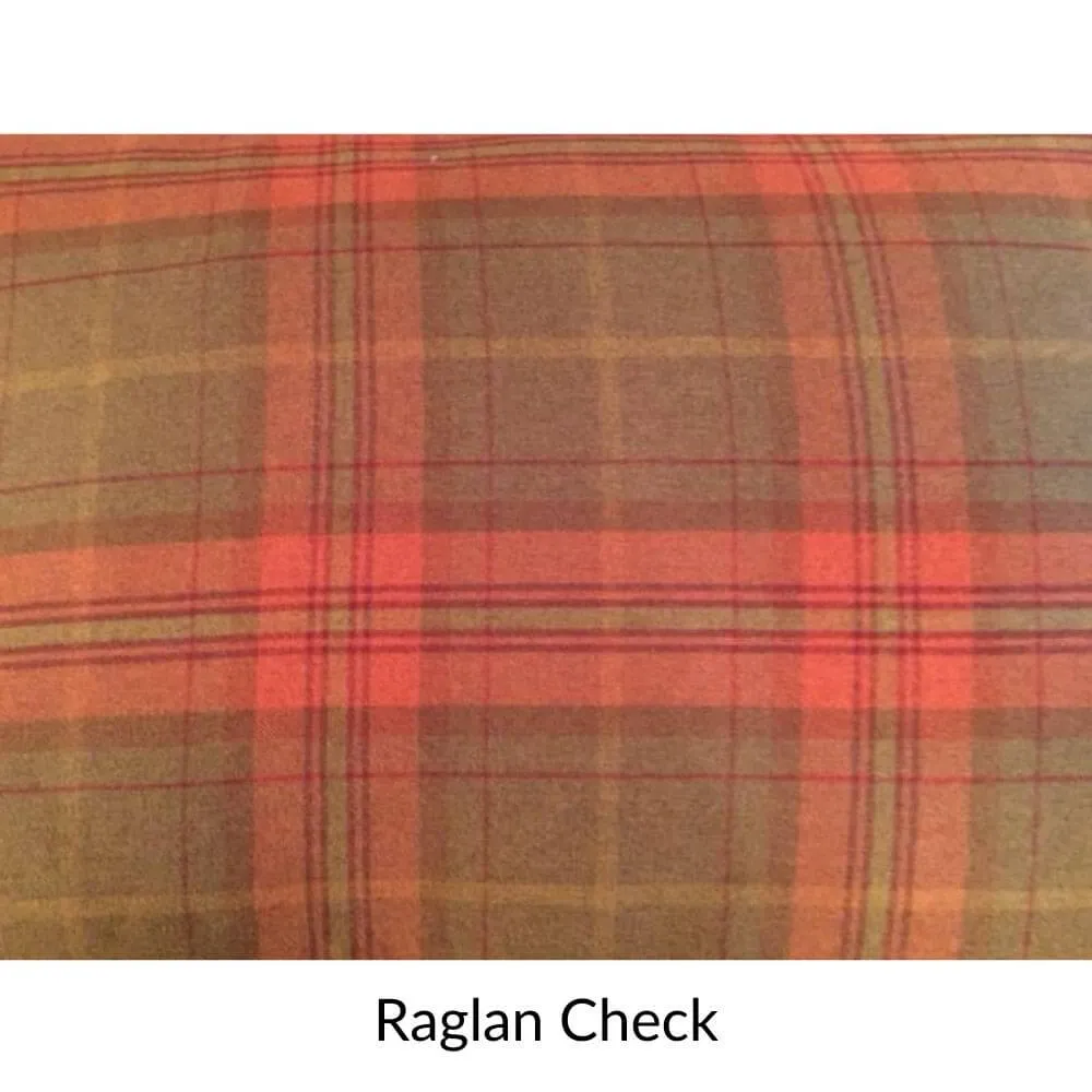 Handmade Country Check Cushion Dog Bed - Spare Cover
