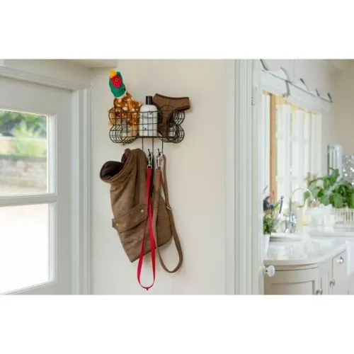 House of Paws Dog Bone Wire Storage Shelf Small