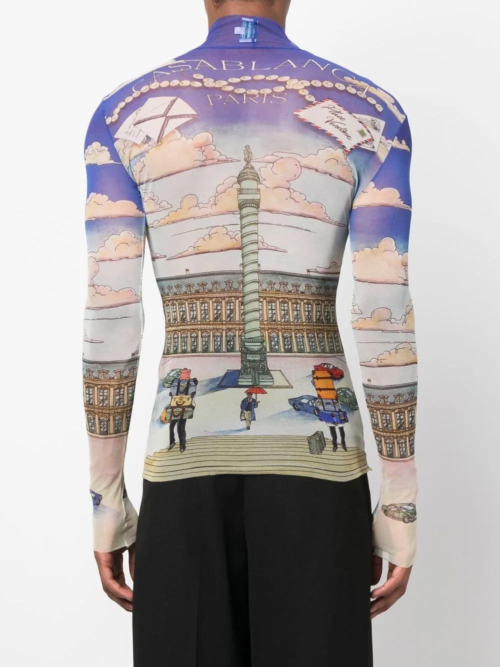 illustration-print top