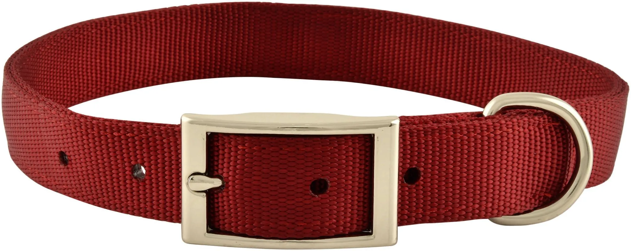 Jeffers Solid Nylon Dog Collar, 1" W x 24"L