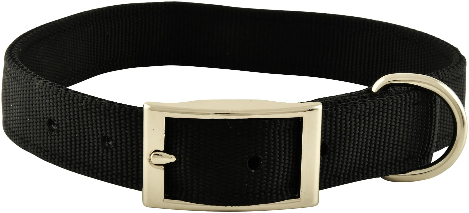 Jeffers Solid Nylon Dog Collar, 1" W x 24"L