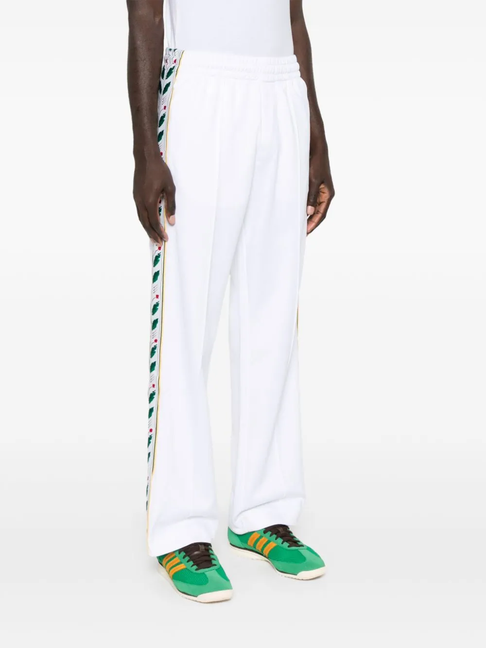 Laurel straight-leg track pants
