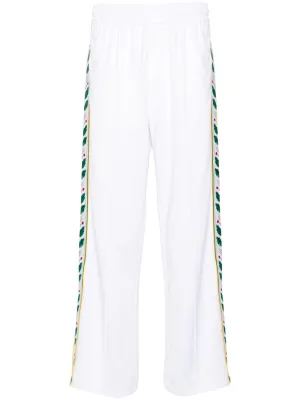 Laurel straight-leg track pants