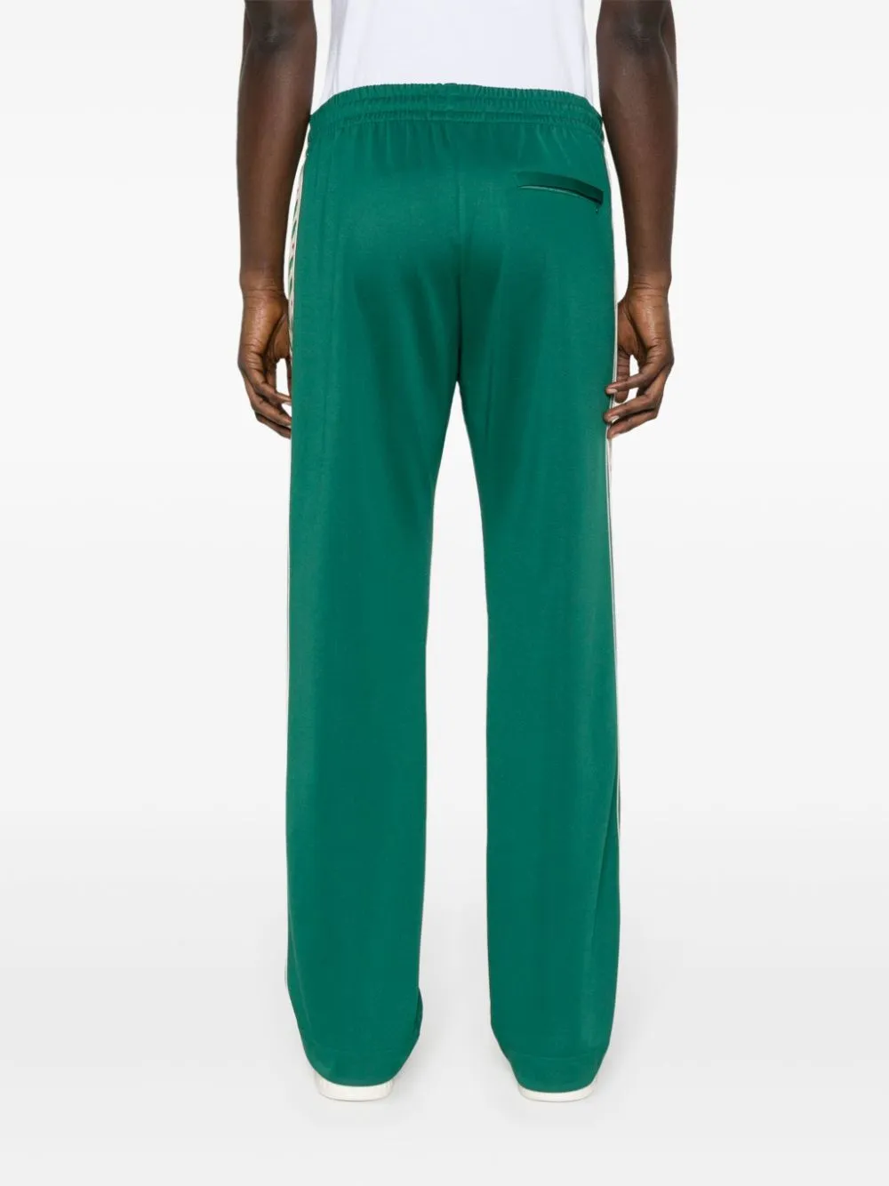 logo-appliqué elasticated-waist track pants