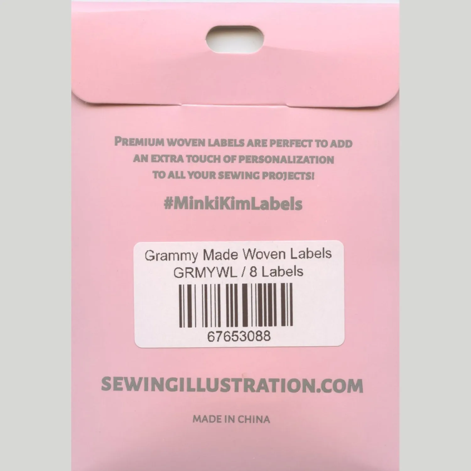 Minki Kim Woven Labels - Grammy Made