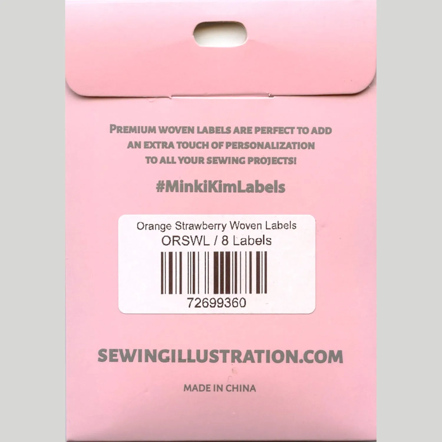 Minki Kim Woven Labels - Handmade