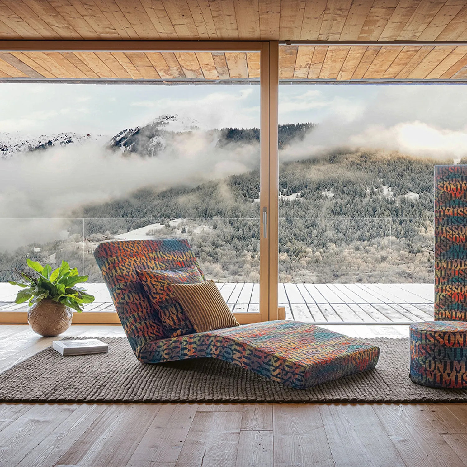 missoni home | coomba cushion 40cm | colour T65