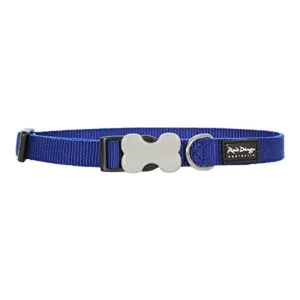 Red Dingo Dog Collar Blue L (25mm x 41-63cm)