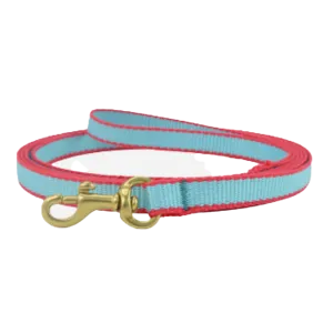 Teacup Leash | Aqua & Coral