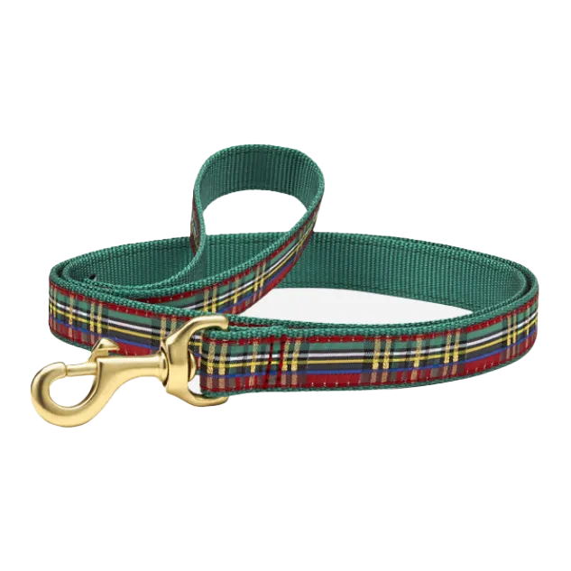 Teacup Leash | Sparkle Plaid