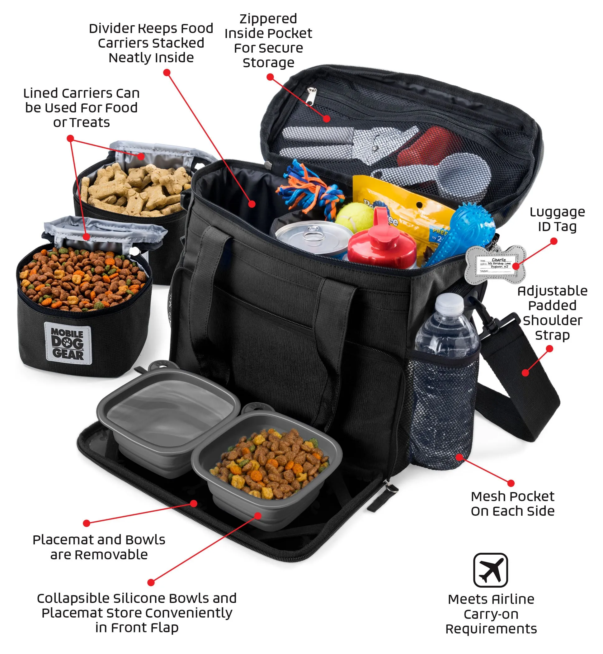 Week Away Bag (Small Dogs) TM